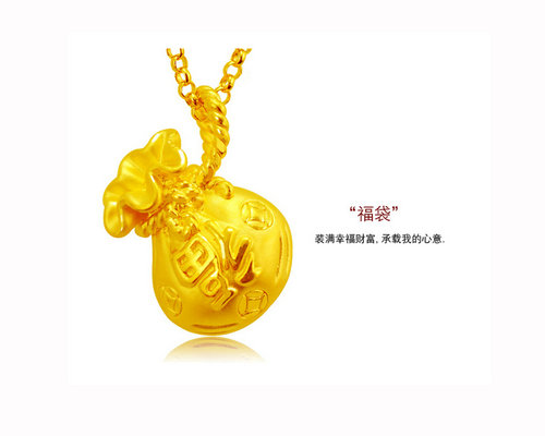 老鳳祥黃金吊墜款式價格圖片