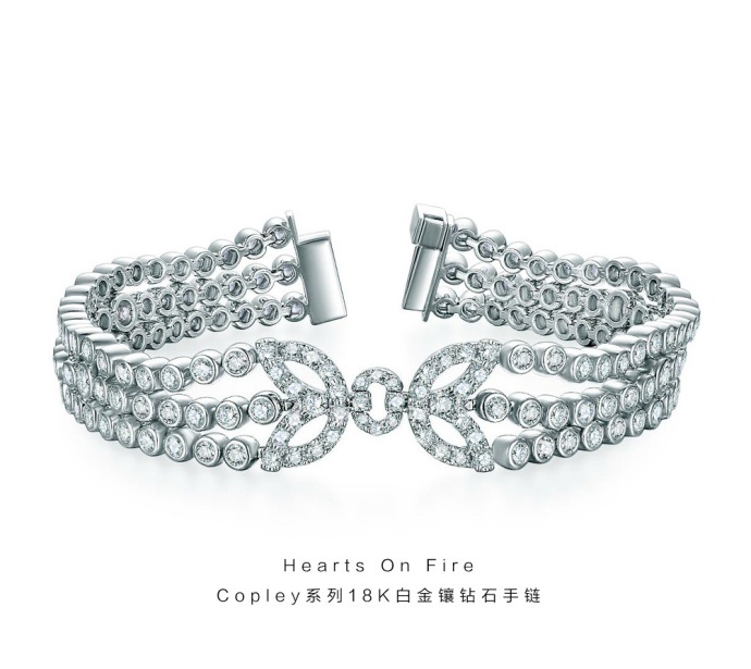 張儷佩戴HEARTS_ON_FIRE珠寶登芭莎珠寶