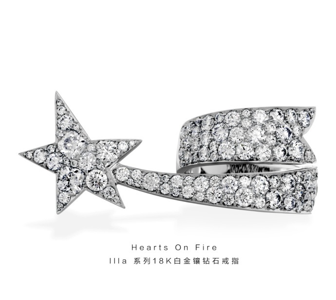 張儷佩戴HEARTS_ON_FIRE珠寶登芭莎珠寶