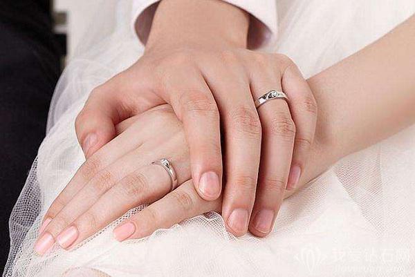 鉑金結婚對戒