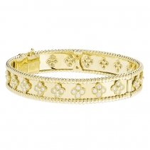Van Cleef & Arpels 梵克雅寶 Perlee 四葉草手鐲