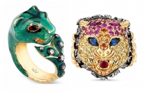 Gucci古馳推出Le Marché des Merveilles珠寶系列：獅神與獵豹