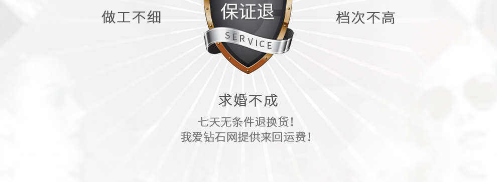 守護-一生所愛/18K白金鉆戒 50分 I-J色/SI凈度 國檢