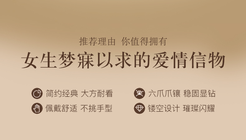 六爪皇冠/18K白金鉆戒 30分/I-J色/SI凈度 國檢